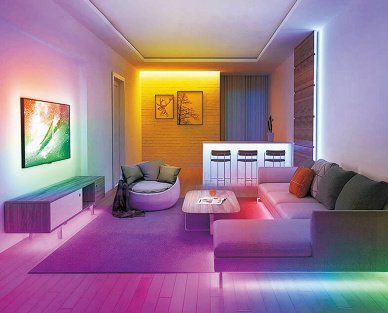 Ultra-narrow bedroom accents